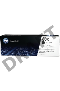 Тонер Картридж HP 83X CF283X черный для HP LJ Pro M201/M225 (2200стр.)