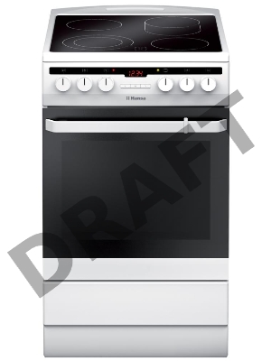 Плита Электрическая Hansa FCCW58212 белый