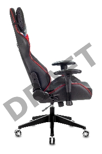 Кресло игровое Бюрократ VIKING 4 AERO RUS две подушки белый/синий/красный черный искусст.кожа/ткань