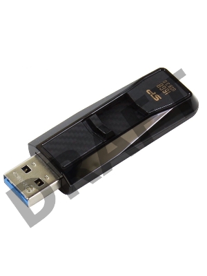 Флеш Диск 16GB USB Drive <USB 3.0> Silicon Power Blaze B50 Black Carbon (SP016GBUF3B50V1K)