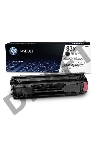 Тонер Картридж HP 83X CF283X черный для HP LJ Pro M201/M225 (2200стр.)