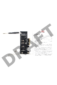 Адаптер AgeStar AS-MC01 PCI-E для M.2 NGFF SSD