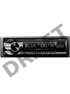 Автомагнитола Nakamichi NQ512BW 1DIN 4x50Вт