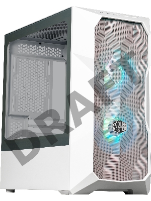 Корпус Cooler Master MasterCase TD300 Mesh, USB3.0x2, 2x120ARGBFans, White, mATX, w/o PSU