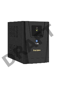 ИБП ExeGate SpecialPro UNB-1200.LED.AVR.2SH.3C13.USB <1200VA/750W, LED, AVR, 2*Schuko+3*C13, USB,съемн.кабель, металлический корпус, Black>