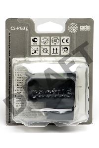 Картридж струйный Cactus CS-PG37 черный для Canon Pixma iP1800/iP2500/iP2600 (9ml)