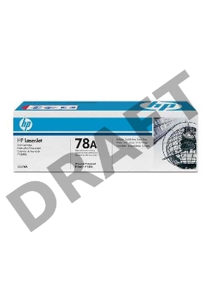 Тонер-картридж HP CE278A черный LJ P1566/P1606 (2100стр.)