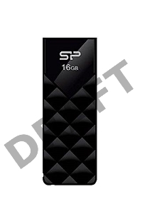 Флеш Диск Silicon Power 16Gb Ultima U03 SP016GBUF2U03V1K USB2.0 черный