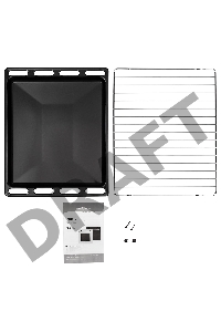 Электрический духовой шкаф KRONA ONORE 60 BL, встраиваемый