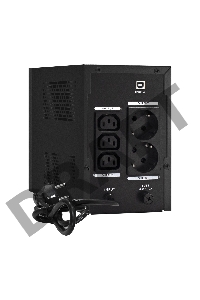 ИБП ExeGate SpecialPro UNB-1200.LED.AVR.2SH.3C13.USB <1200VA/750W, LED, AVR, 2*Schuko+3*C13, USB,съемн.кабель, металлический корпус, Black>