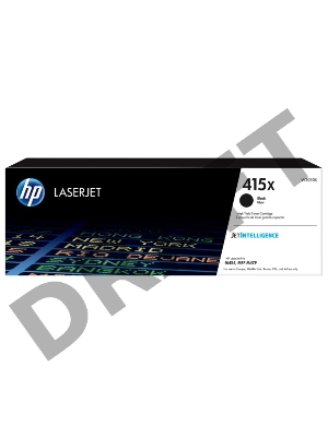 Тонер-картридж HP 415X W2030X черный для HP LJ M454/MFP M479 (7500стр.)