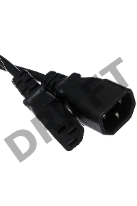 Кабель монитор - компьютер (UPS to устройство) 220V 3м VCOM/TELECOM