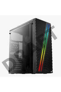 Корпус Aerocool Streak-A-BK-v1 черный без БП ATX 1x80mm 2xUSB2.0 1xUSB3.0 audio