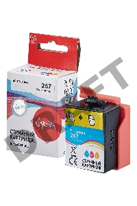 Струйный картридж Sakura C13T26704010 (267 Colour) для Epson, триколор, 11,4 мл., 200 к.