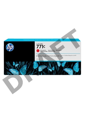 Картридж струйный HP №771C B6Y08A хроматический красный для HP DJ Z6200 (775мл)