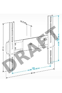 Кронштейн для телевизора Holder LCD-F4611 черный 32