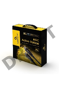Активный оптический кабель HDMI Cablexpert, 80м, v2.0, 19M/19M, AOC Premium Series, позол.разъемы, экран, коробка