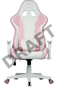 Кресло Caliber R1S Gaming Chair PINK&WHITE