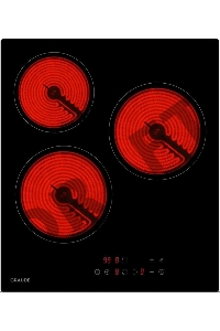 Встраиваемая электрическая панель Graude EK 45.0 S / 45 см, Электрическая,  стеклокерамика, 5.1 х 45 х 52 см, 9 ступеней нагрева, Функция таймера, Индикация нагрева, Индикация красного цвета,  Автоматическое отключение, защита от детей, сенсороное управле