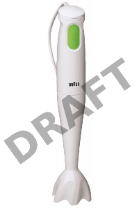 Блендер погружной Braun MQ100 Soup белый