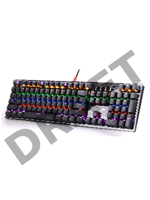 Клавиатура A4Tech Bloody B810R серый/черный USB Gamer LED