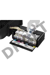 МФУ струйное Epson L850, 6-цветный струйный СНПЧ принтер/сканер/копир A4, 37 (38 цв) стр/мин, 5760x1440 dpi, подача: 100 лист., вывод: 50 лист., USB, картридер, печать фотографий, печать на CD/DVD, цветной ЖК-дисплей (старт.чернила - около 1800 фото форма