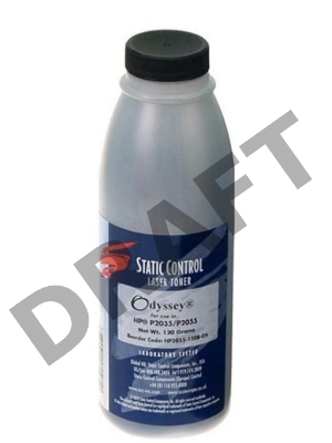 Тонер для принтера Static Control HP LJP2035 черный (флакон 120гр) для HP LJ P2035/2055 Odyssey