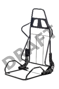 Кресло игровое Бюрократ VIKING 4 AERO RUS две подушки белый/синий/красный черный искусст.кожа/ткань