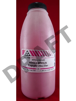 Тонер Konica Minolta Magicolor 2400/2430/2450/2480/2490/2500/2530/2550/2590 Magenta (фл., 175г) AQC - фас.России