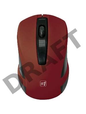 Мышь беспроводная Defender MM-605 красный  52605