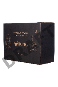 Кресло игровое Бюрократ VIKING 4 AERO RUS две подушки белый/синий/красный черный искусст.кожа/ткань