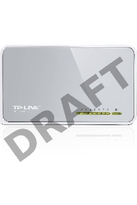 Коммутатор TP-Link SOHO   TL-SF1008D Коммутатор 8-port 10/100M mini Desktop Switch, 8 10/100M RJ45 ports, Plastic case