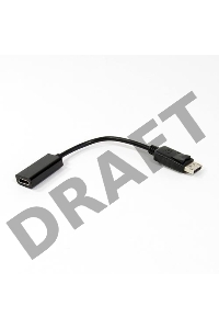 Кабель-переходник DP --> HDMI-F 0.2m , Telecom (TA553)   