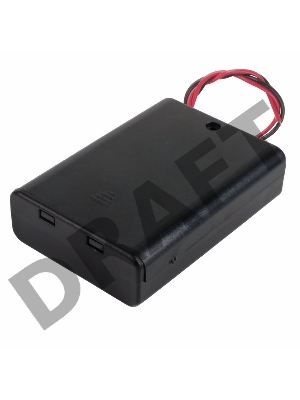 Батарейный отсек 3хАА (с проводами, закрытый)