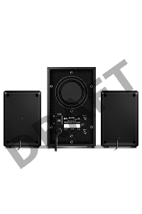 Колонки SVEN MS-90 Black (2x2.5W+ сабвуфер 5W, дерево)