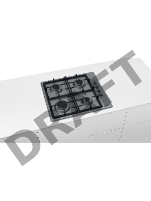 Газовая варочная панель Bosch PBP6C5B93R