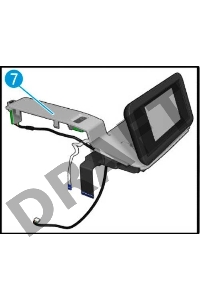 Панель управления (дисплей) в сборе HP DJ T830 MFP (F9A30-67043)