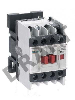 Контактор 12А 220В АС3 1НО+1НЗ КМ-103 DEKraft Контактор 12А 220В АС3 1НО+1НЗ КМ-103 DEKraft