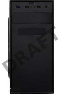 Корпус Accord A-07B черный без БП mATX 2xUSB2.0 1xUSB3.0 audio