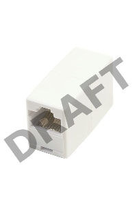 Коннектор проходной адаптер RJ45 Gembird Соединитель RJ-45F/RJ-45F  TA350/1