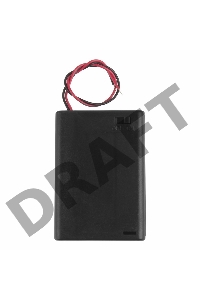 Батарейный отсек 3хАА (с проводами, закрытый)