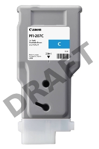 Картридж струйный Canon PFI-207 C голубой для для iPF680/685/780/785 300ml (8790B001)