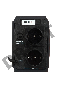 Источник бесперебойного питания ExeGate EP244543RUS Power Back BNB-600<600VA, Black, 2 евророзетки>