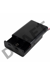 Батарейный отсек 3хАА (с проводами, закрытый)