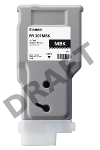 Картридж струйный Canon PFI-207 MBK черный матовый для для iPF680/685/780/785 300ml (8788B001)