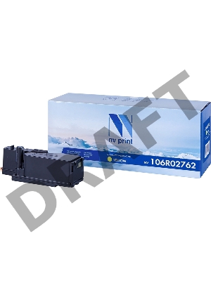 Картридж NVPrint совместимый Xerox 106R02762 Yellow для Phaser 6020/6022/WorkCentre 6025/6027 (1000k)