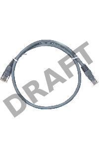 Патч-корд 0.5м , UTP Cat. 6, Telecom NA102-UTP-C6-0.5M