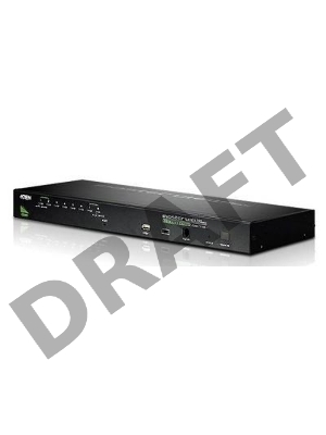 Переключатель KVM ATEN CS1708A-AT-G 8-и портовый PS/2-USB KVMP переключатель (KVM switch)