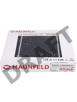 Варочная электрическая панель MAUNFELD EVCE.594.SM.D-BK
