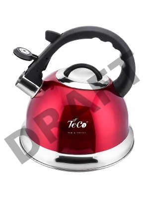Чайник TECO TC-115-R 3,0л, со свистком
